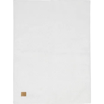 Dětská deka Bílá dětská deka z materiálu bouclé 100x77 cm – Meowbaby ID_1822116