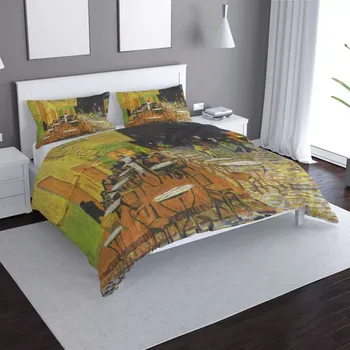 Povlečení Sablio Povlečení Terasa kavárny v noci - Vincent van Gogh - 140x220 / 90x70