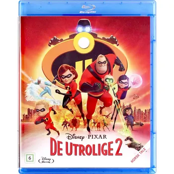 Blu-ray film DISNEY INCREDIBLES 2 Blu-ray disk