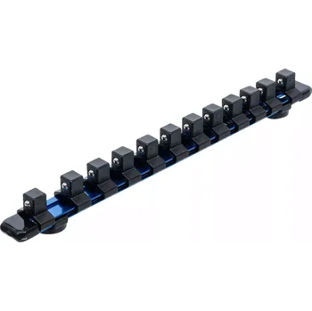 Lišta pro upevnění nástrčných 1/2" hlavic BGS109344 - magnetická (BGS109344) (pro 12 hlavic 1/2")
