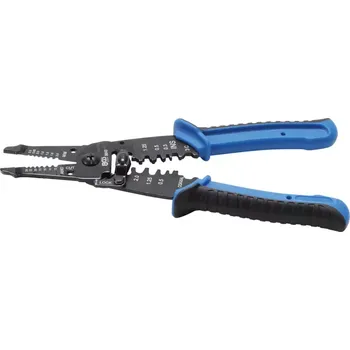 Dílna Krimpovací kleště 215 mm BGS108643 (0,5 ÷ 2,0, koax 6,0 mm) (BGS108643) (odizolování i koaxiálních kabelů, lisování neizolovaných svorek)