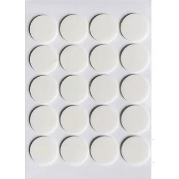 samolepka Samolepky pro upevnění knotů ke svíčkám 2x0,2 cm, sada 20 ks