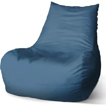 Sedací pytel Sablio Sedací vak Bean Indigově modrá - 100 x 90 x 45 cm