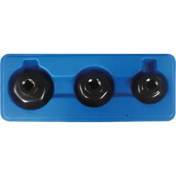 Dílna Klíče na olejové filtry 1/2" BGS101037, sada 3 díly (27-32-36 mm), VW-Audi-BMW-Mercedes (BGS101037) (miskové klíče, průmě 27 - 32 - 36 mm, sada 3 ks)