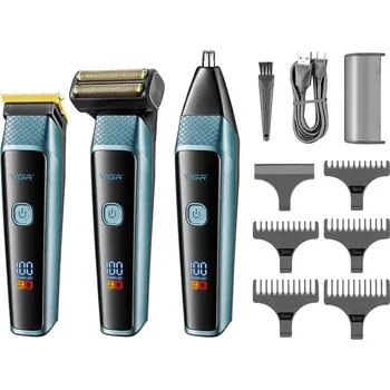 Holicí strojek Profesionální pánská sada pro úpravu vzhledu VGR V-366