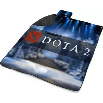 deka Sablio Plážová deka DOTA 2 Modrá: 200x140 cm