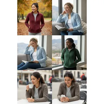 Pánská mikina Cotton Classics Mikina MAUREEN FLEECE LADY 280g, různé barvy Velikost L white