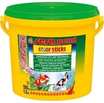 Krmivo pro rybičky SERA Sera - Pond Color Sticks 3,8l