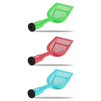 Přislušenství pro kočičí toaletu Lopatka na trus se sáčkem v rukojeti 28cm