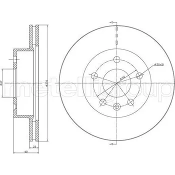 Brzdový kotouč Brzdový kotouč CIFAM (800-416)