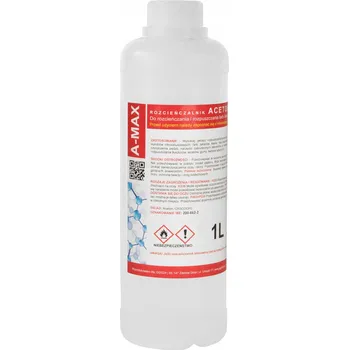 Ředidlo Aceton rozpouštědlo odstraňovač A-MAX 1L