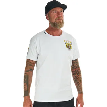 Pánské tričko Pánské triko TIGER WHITE / 5XL