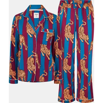 Dámské noční prádlo Chelsea Peers Navy Strp Tiger 1184540 16 (XL)