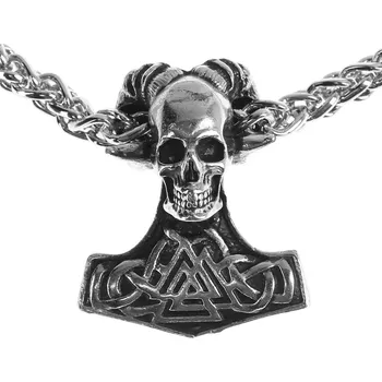 Přívěsek obojek Skull/Thor