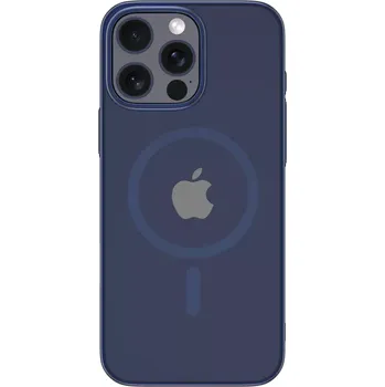 Pouzdro na mobilní telefon Devia Glimmer Magnetic Series obal pro iPhone 16 Plus - Modrá