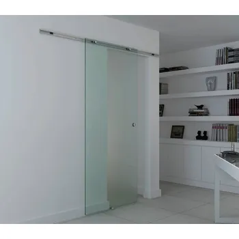 Interiérové dveře Posuvné skleněné dveře matné sklo | 102, 5 x 205 cm