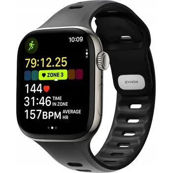 Řemínek na hodinky Řemínek Nomad pro Apple Watch - černý