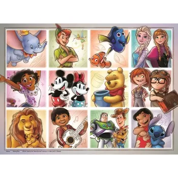 Puzzle RAVENSBURGER Marvel Disney postavy XXL 100 dílků