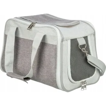přepravka pro zvíře Batoh přepravka pro psy Trixie šedý, velikost M 42 cm x 25 cm x 27 cm