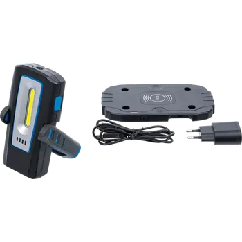 Aku montážní lampa COB LED BGS1085331, sklopná, 3 W (BGS1085331) (indukční dobíjení, magnetické upínání, krytí IP 68, jas 300 lm)