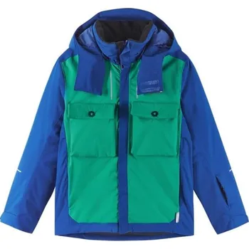 Chlapecká bunda Dětská zimní bunda s membránou REIMA AHMAOJA 152 Modrá, Zelená
