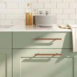 ZBXL Nábytkové úchytky 10 ks bronzové 160 mm nerezová ocel