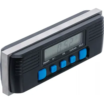 Úhloměr Digitální úhloměr 3v1 BGS109330 - úhloměr, vodováha, sklonoměr (BGS109330) (Digitální úhloměr 3v1 BGS109330 kombinuje úhloměr, vodováhu a sklonoměr v jednom přístroji, nabízí přesné měření úhlů i sklonů s digitálním displejem. Praktické využití najde při