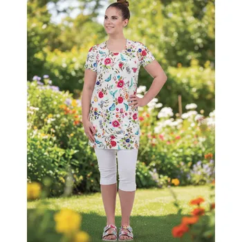 cyklistický dres Triko TRACY kr. rukáv, motýl na květu Velikost L motýl na květu