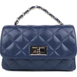 PIERRE CARDIN Dámská kožená kabelka Bella Piccola Tmavě modrá