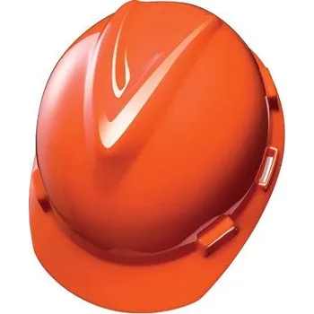 Pracovní přilba Ochranná helma EN 50365, EN 80079-36, Oranžová, HPPE, Ano Ano Standardní V-Gard