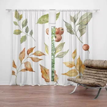 Závěs Sablio Závěs Barvy podzimu: 2ks 140x250cm