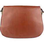 HEXAGONA Dámská kožená kabelka crossbody Hana Hnědá