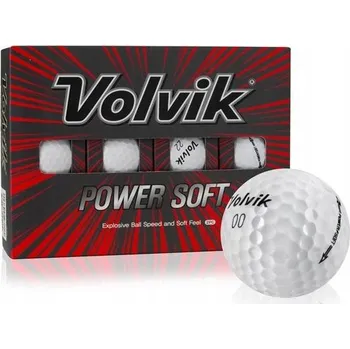 Golfový míček Golfové míčky VOLVIK POWER SOFT (bílé)