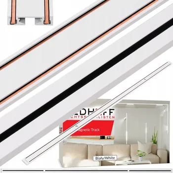 Bodové svítidlo Lišta pro lištový systém osvětlení Ledhoff 0 W 1 m