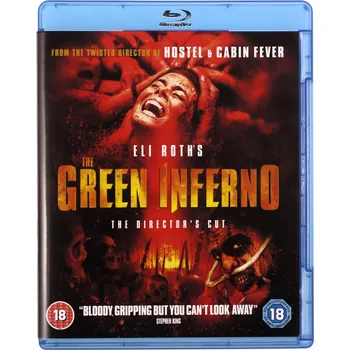 Blu-ray film Green Inferno Blu-ray disk