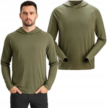 Pánská mikina Mikina s kapucí Stay Fresh SNICKERS 2456 KHAKI GREEN VELIKOST M