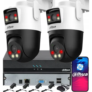 Bezpečnostní kamera Monitorovací systém DAHUA pro 2 kamery 3MPx+3MPx P3D-3F-PV Smart Dual Light Audio