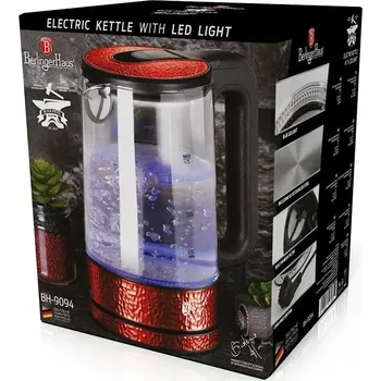 Rychlovarná konvice Elektrická konvice Berlinger Haus BH-9094 1850 W 1,7 l červená