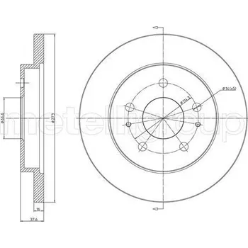 Brzdový kotouč Brzdový kotouč CIFAM (800-841)