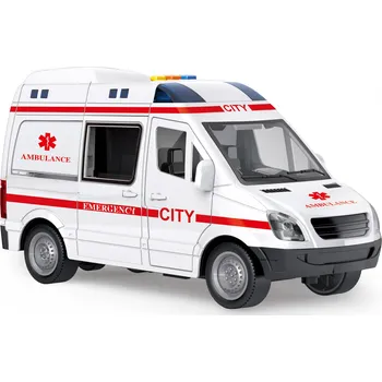 autíčko Wiky Vehicles Auto sanitka s efekty 21 cm