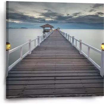 Obraz Sablio Obraz Dřevěné molo - 50x50 cm