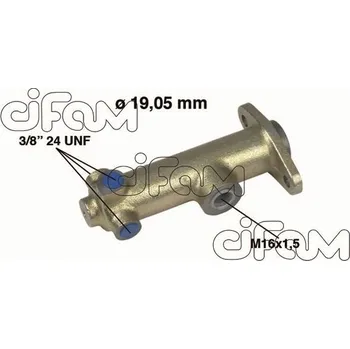 Brzdový válec Hlavní brzdový válec CIFAM (202-035)