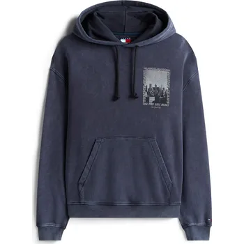 Pánské oblečení Mikina Tommy Jeans Black 1184594 M