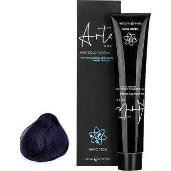 Barva na vlasy ARTE COLOUR 4.20 – Středně fialovohnědá profesionální barva na vlasy 100 ml