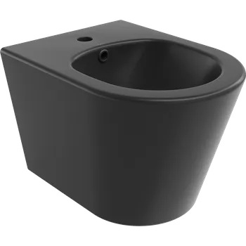 Bidet Mexen Rico závěsný bidet, černý mat - 35724885 Bidety