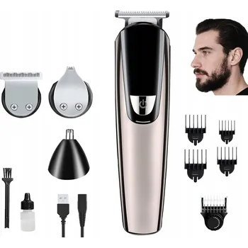 STROJEK NA VLASY ZASTŘIHOVAČ VOUSŮ TĚLA BEZDRÁTOVÝ VODĚODOLNÝ USB