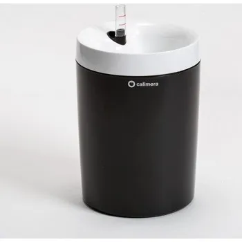 Květináč Plastia Sam. květináč Calimera ø 35 B2 nelakovaný bílá/černá