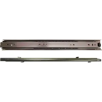 kolejnice teleskopická pro zásuvku vozíku 104100, (BGS104100-1) (Teleskopická kolejnice BGS104100-1 je určena pro zásuvky vozíků 104100, 104050 a 104060, umožňuje plynulé vysunutí a snadnou manipulaci se zásuvkou. Robustní konstrukce zajišťuje dlouhou živ