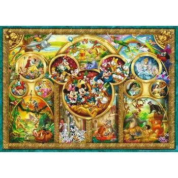 Puzzle Ravensburger puzzle To nejlepší z Disneyho 1000 dílků