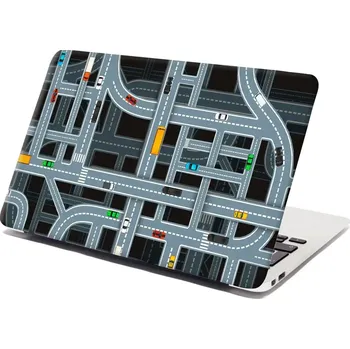 samolepka Sablio Samolepka na notebook Dětská autodráha - 29x20 cm